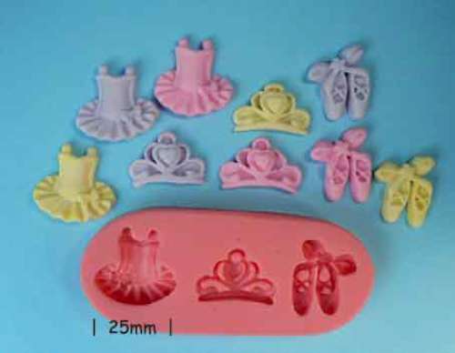 Ballet Silicone Mould - Click Image to Close